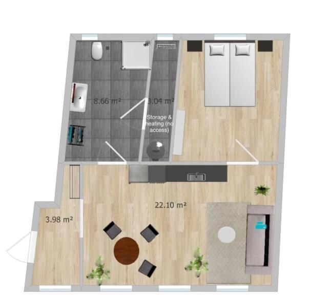 Altbau Charme In Der Nuernberger Innenstadt Εξωτερικό φωτογραφία
